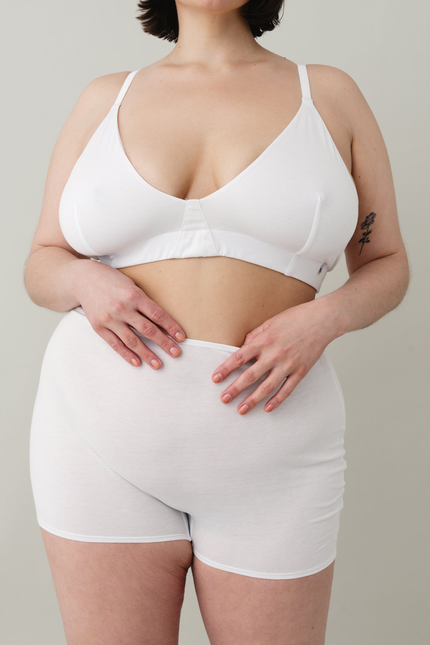 triangle bra - Heather