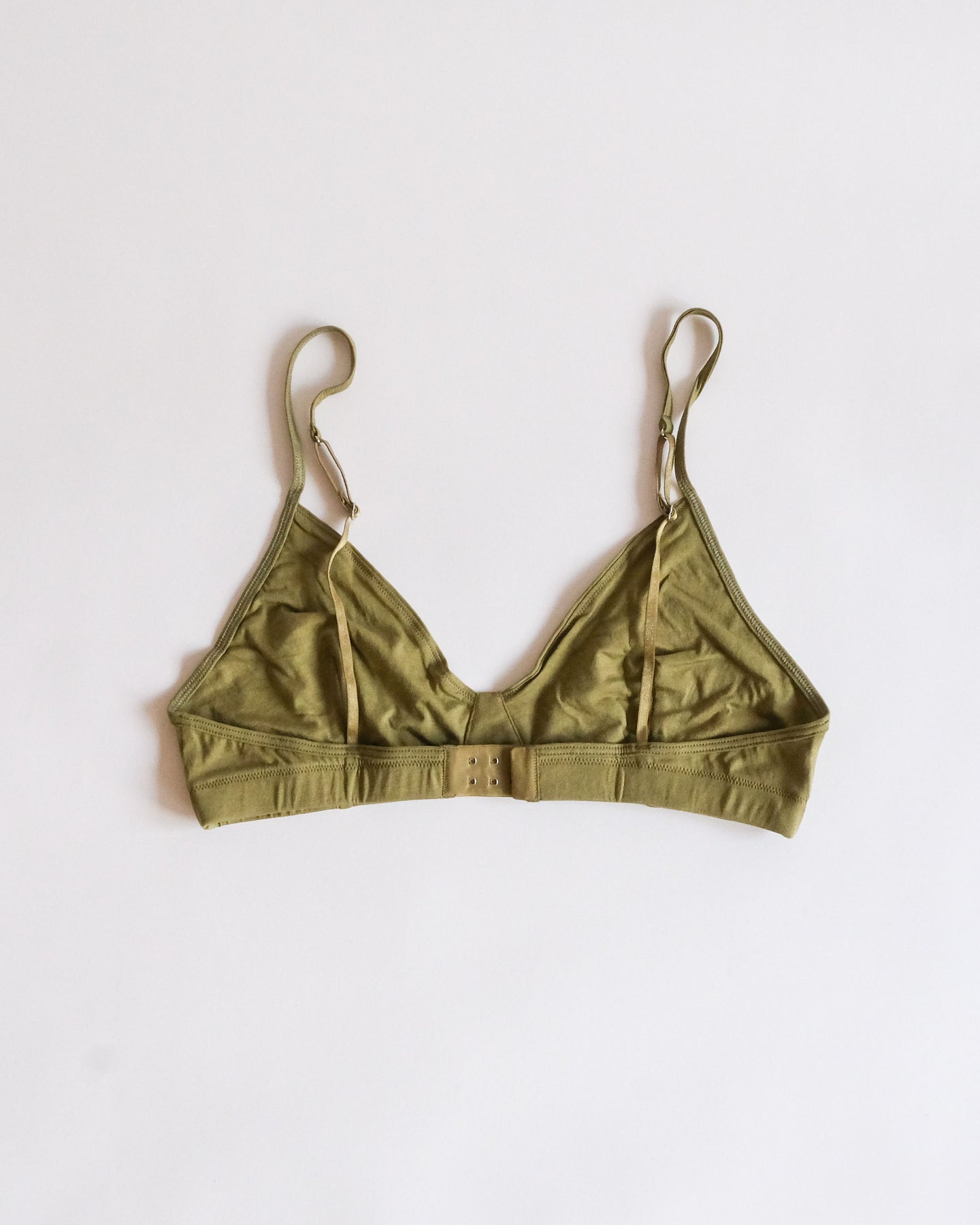 triangle bra - Olive