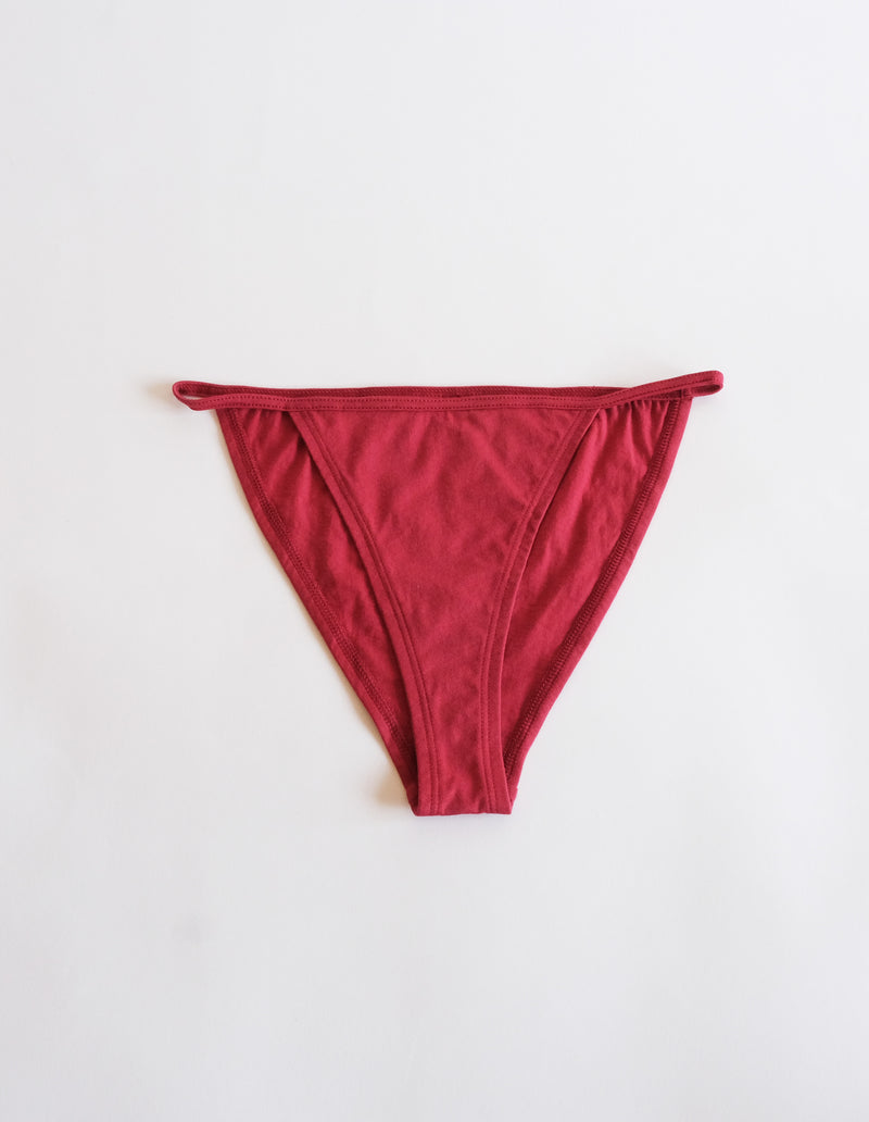 *new* String Bikini - Crimson