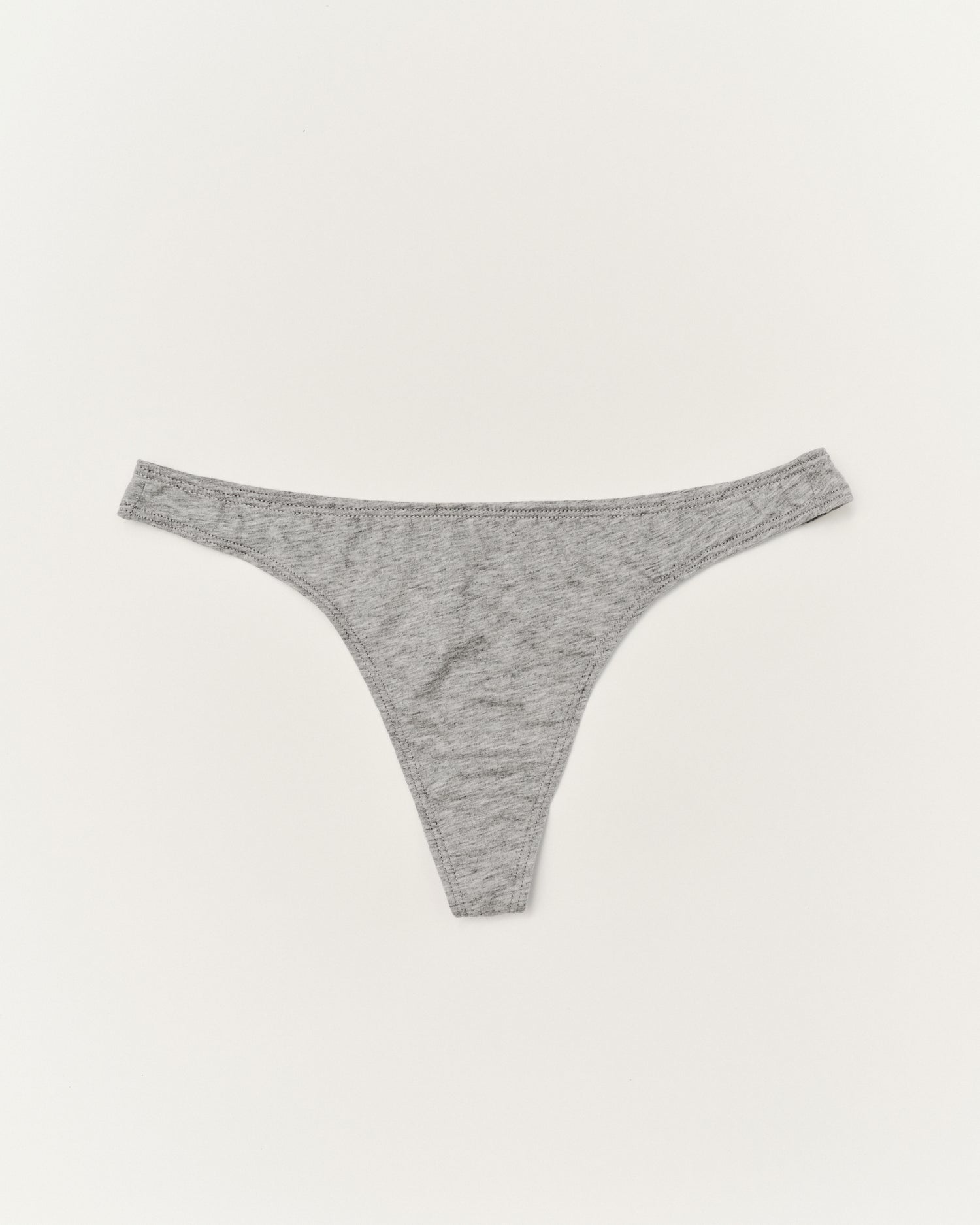 Cotton Thong - Heather
