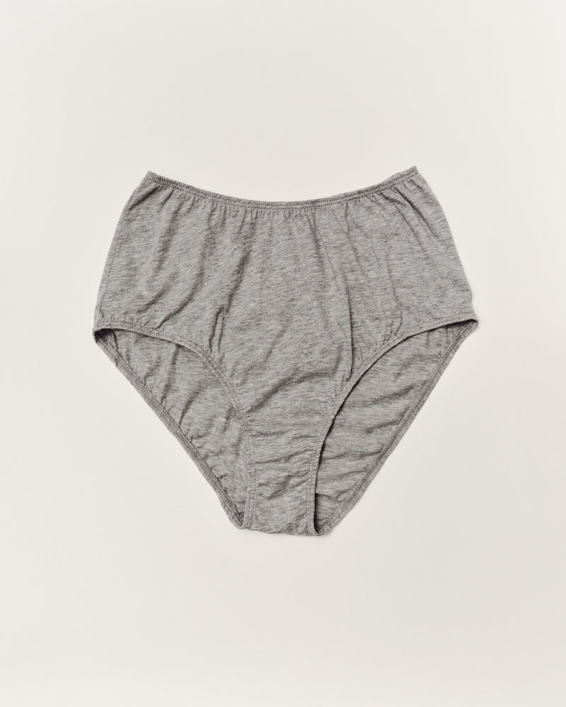 High-waisted Brief - Heather