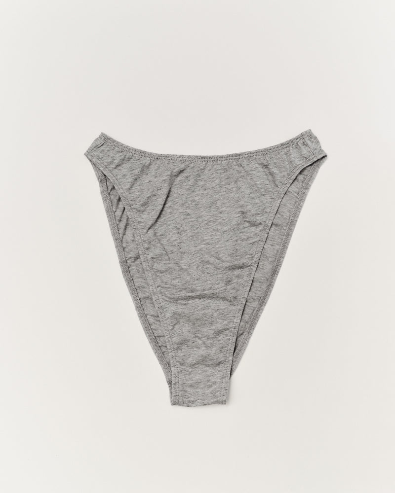 High-waisted French Cut - Heather