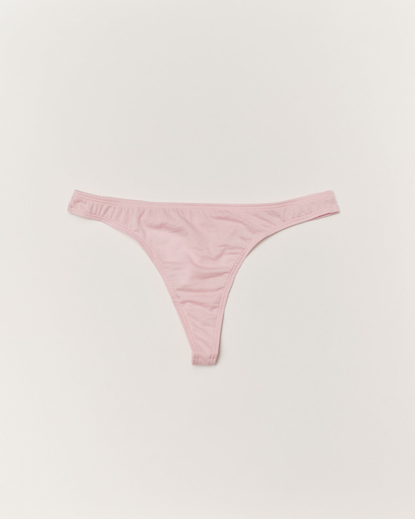 Cotton Thong - Rose