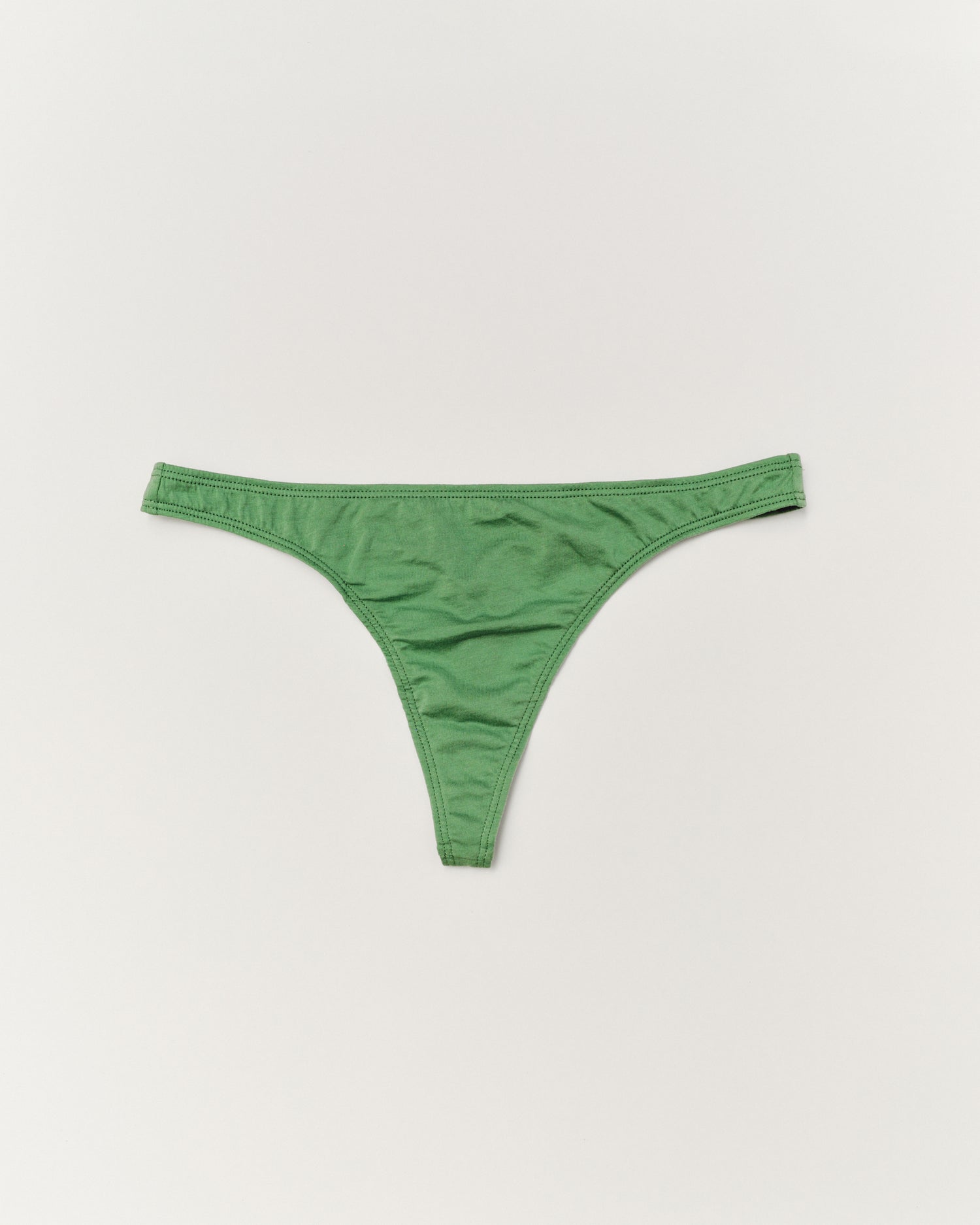 Cotton Thong - Verdant