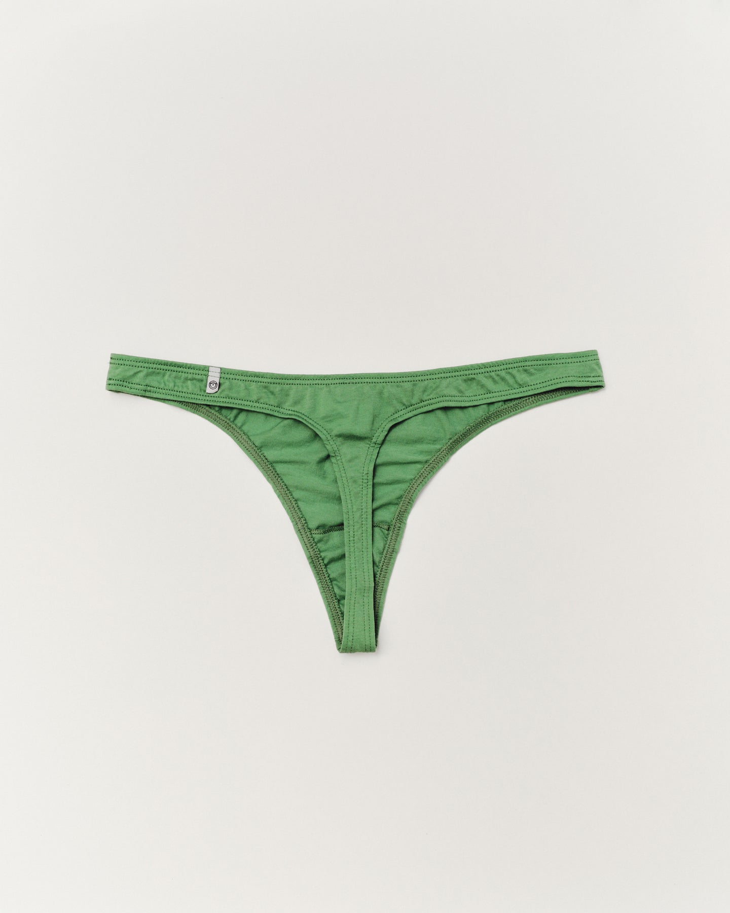 Cotton Thong - Verdant