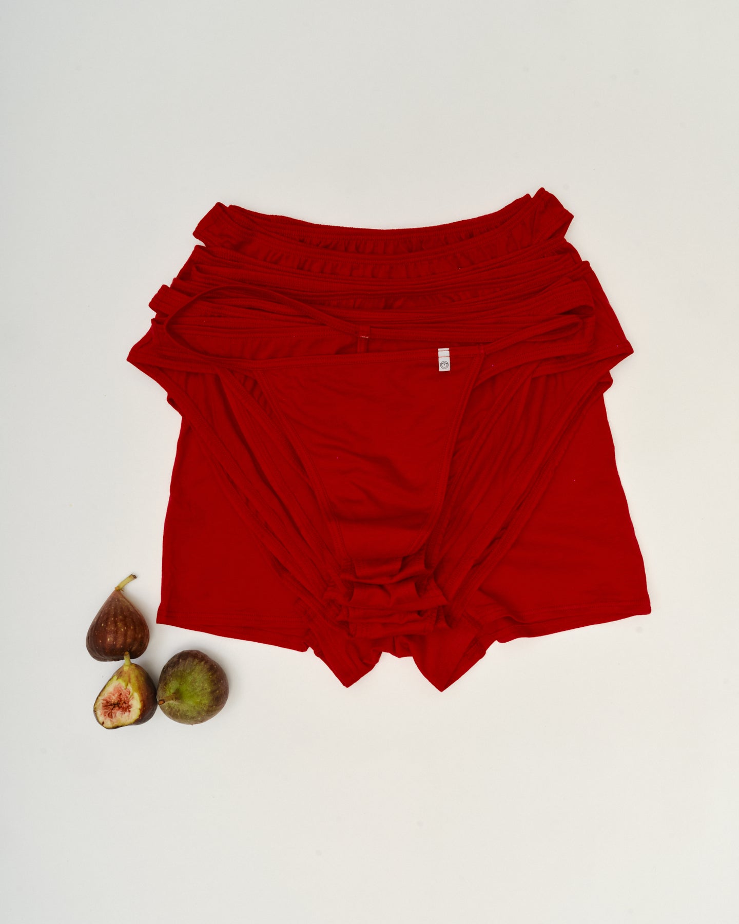 High-Waisted French Cut - Crimson Size XXXL