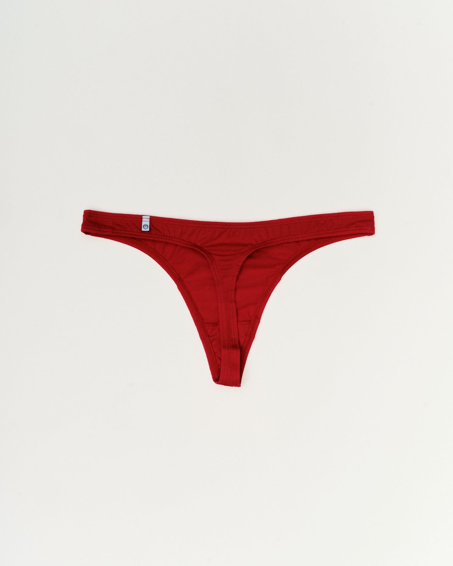 Cotton Thong - Poppy