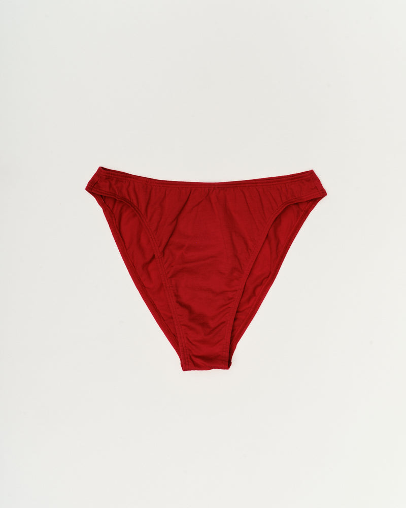 Mid-rise French Cut - Poppy