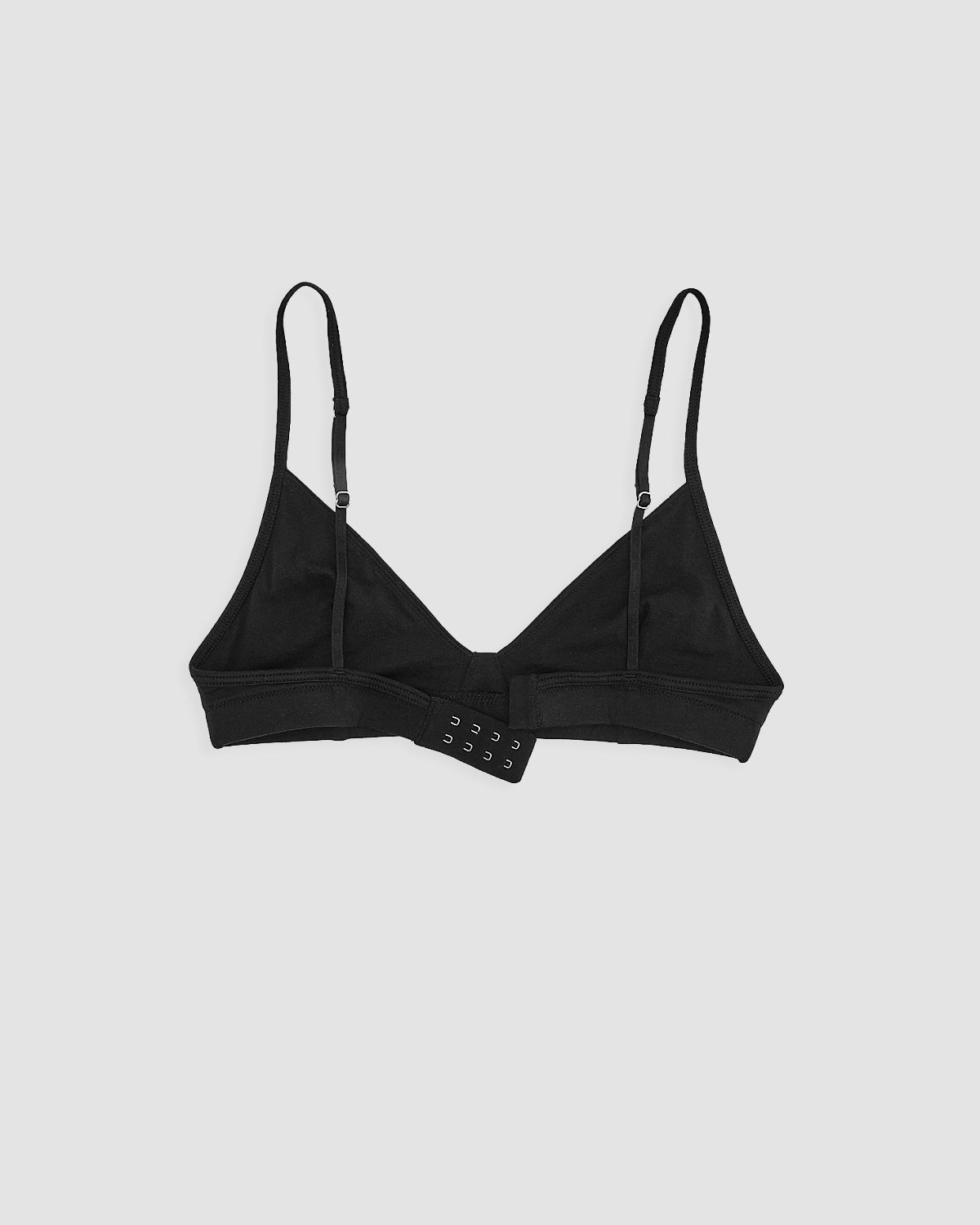 back of triangle bra in midnight
