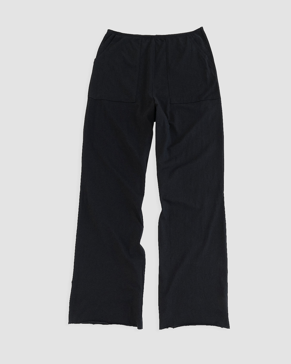 front of lounge pant in midnight