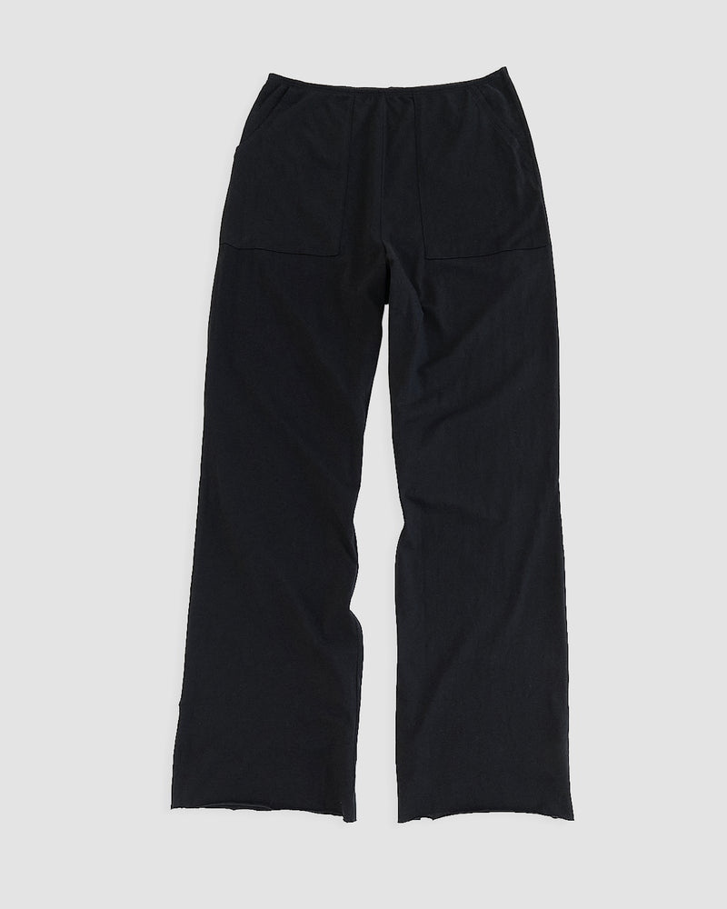 front of lounge pant in midnight