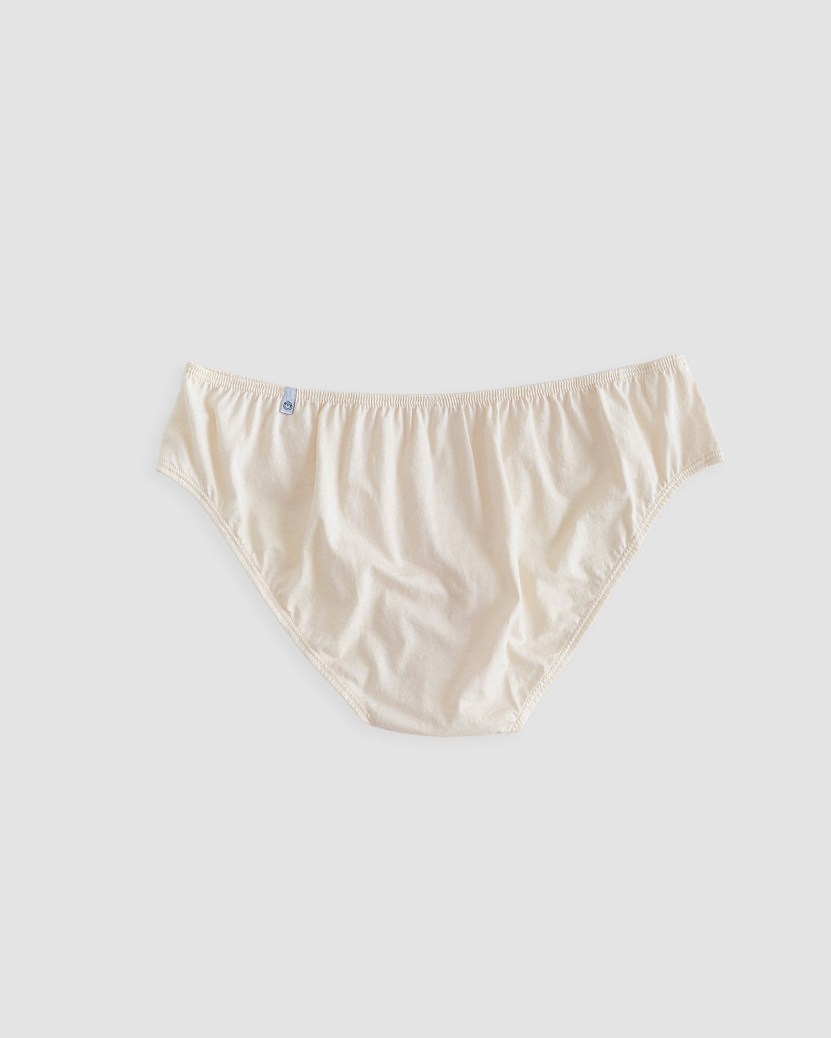 back of brief in greige