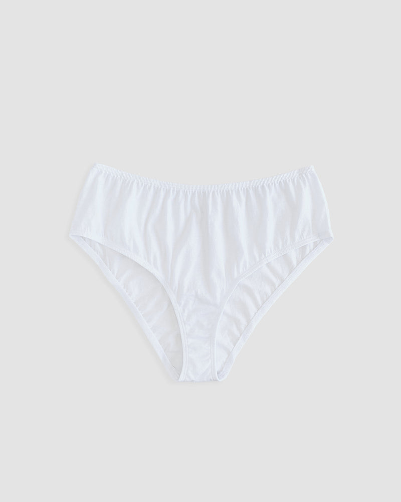 front of mid-rise brief in chalk