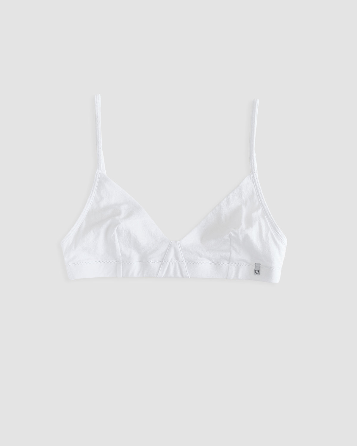 front of triangle bra in chalk