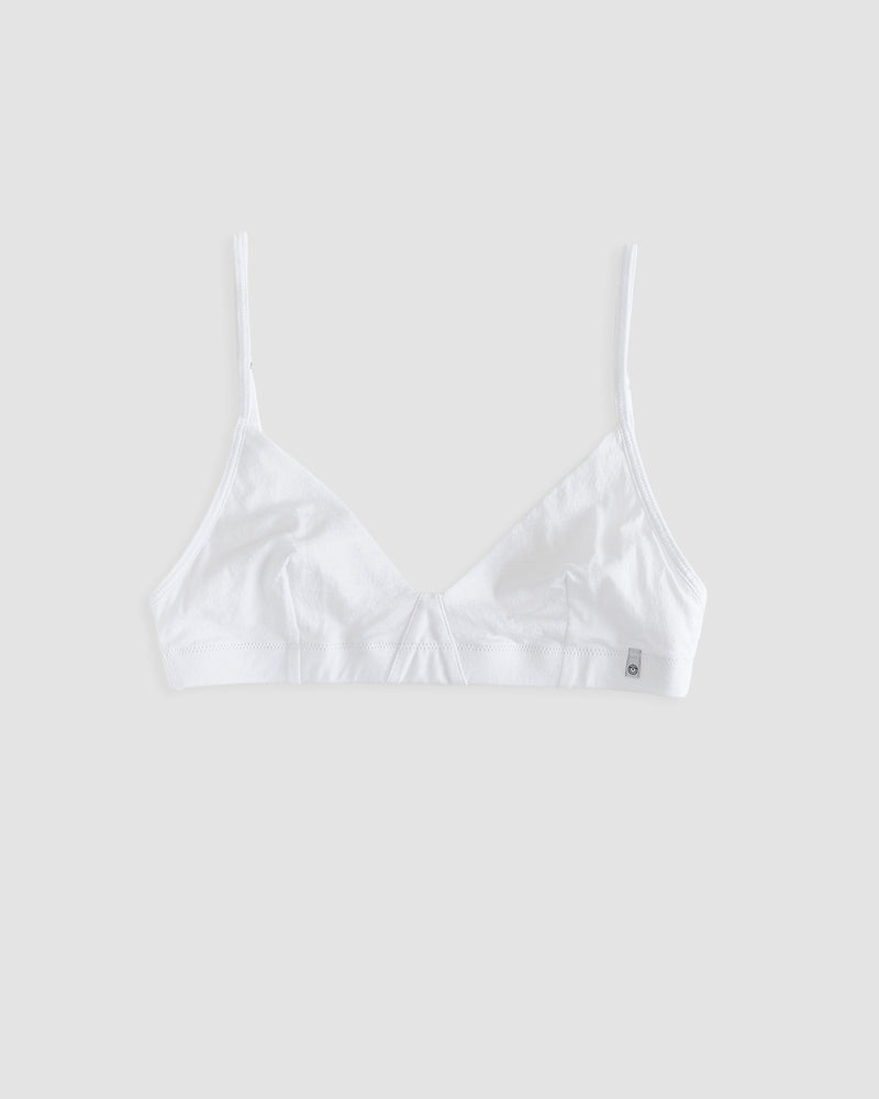 front of triangle bra in chalk