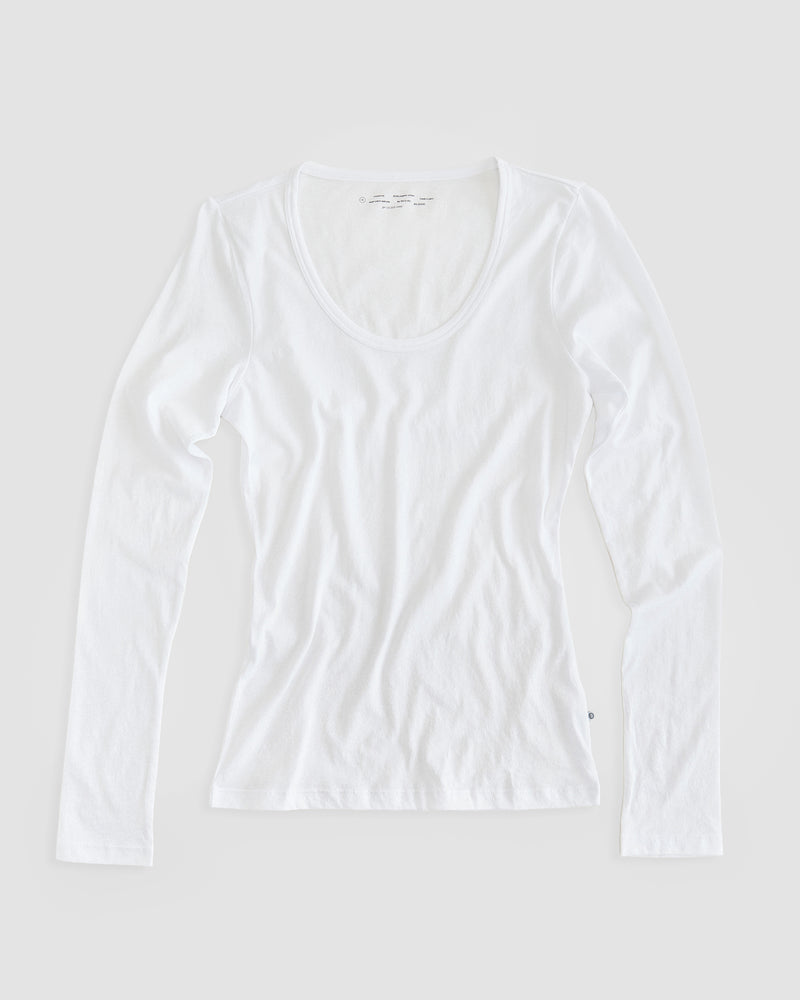 front of long sleeve in chalk