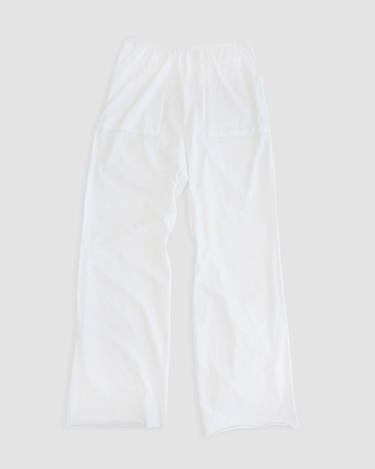 front of lounge pant in chalk