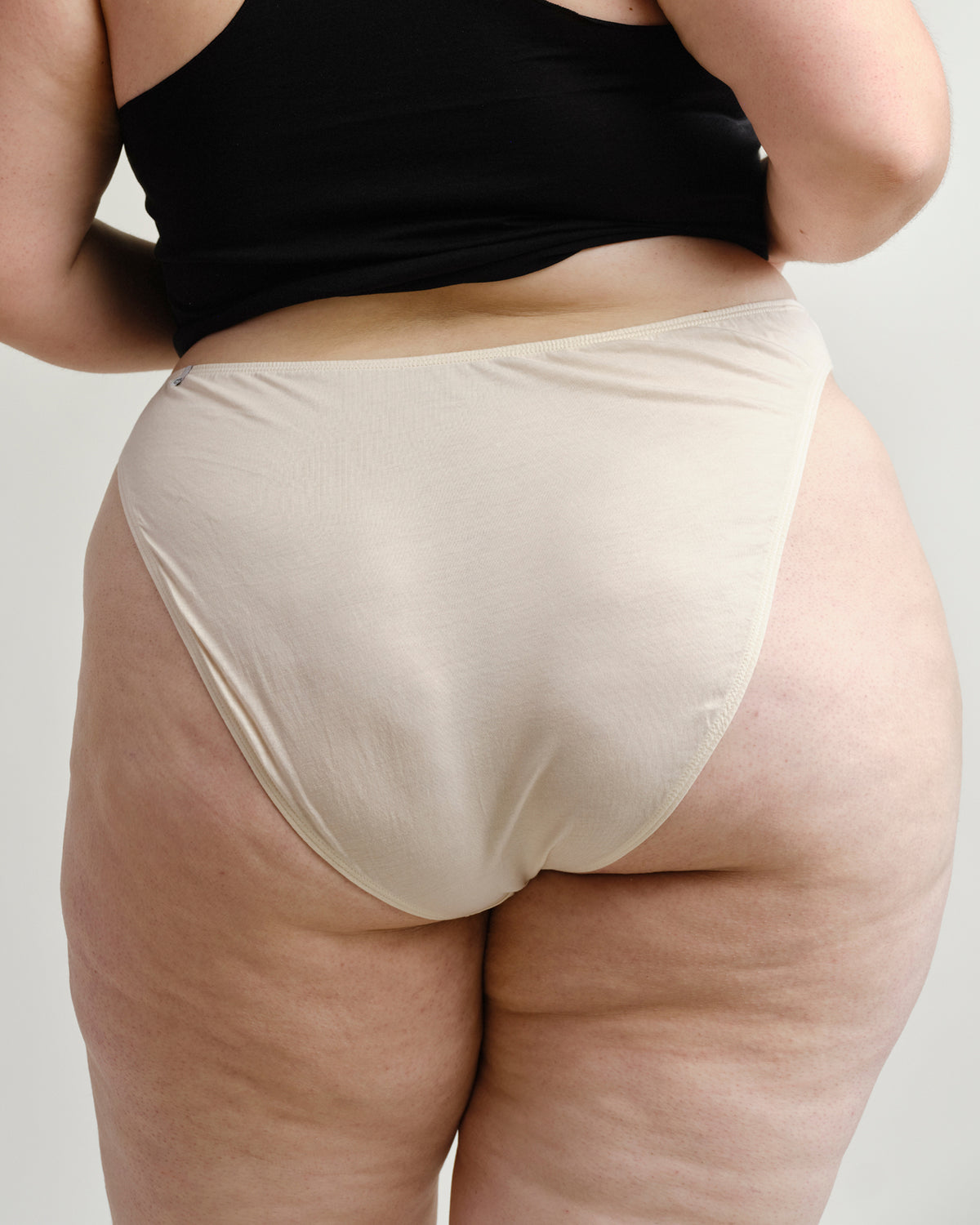High-waisted French Cut - Greige