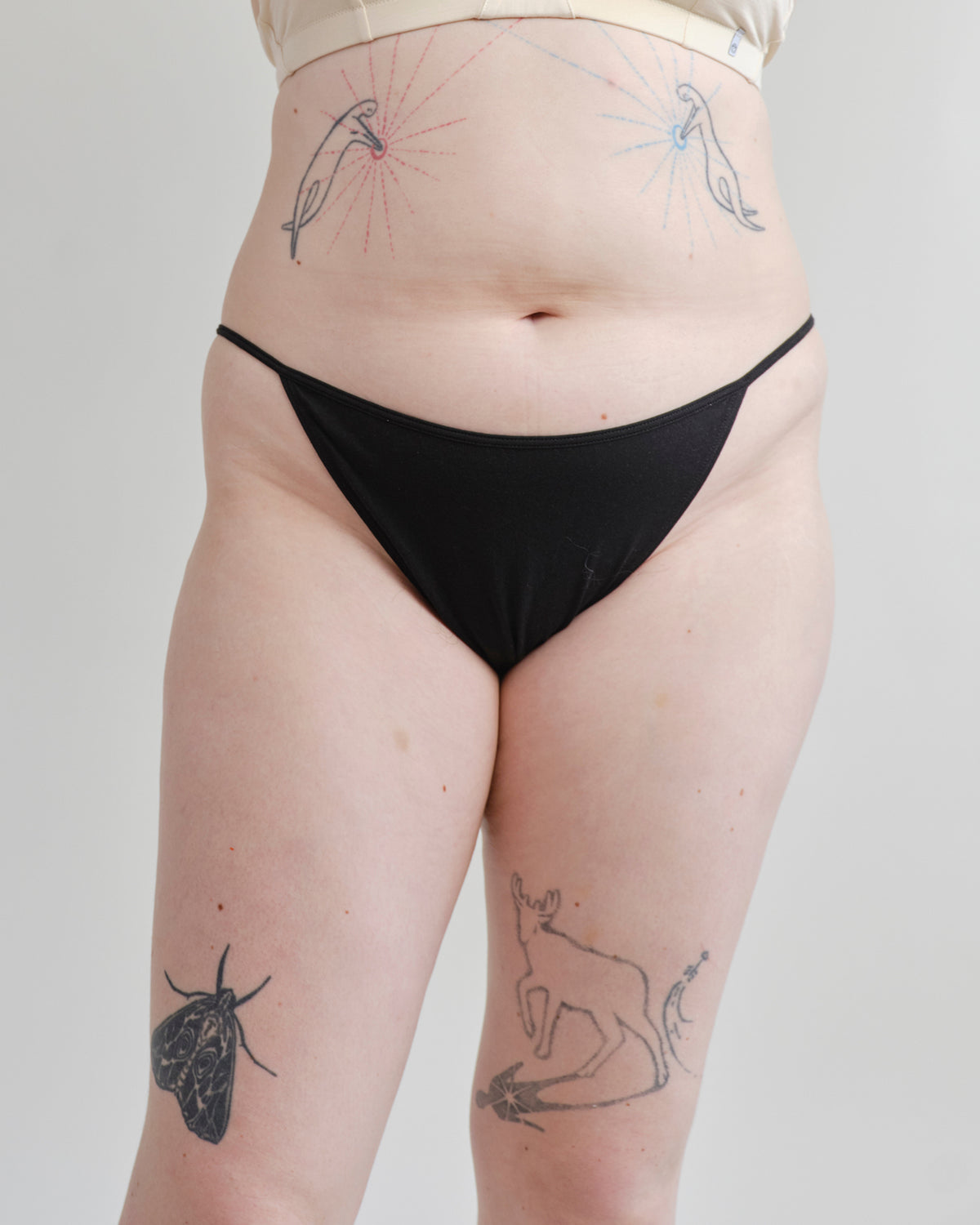 Low-rise String Bikini - Midnight