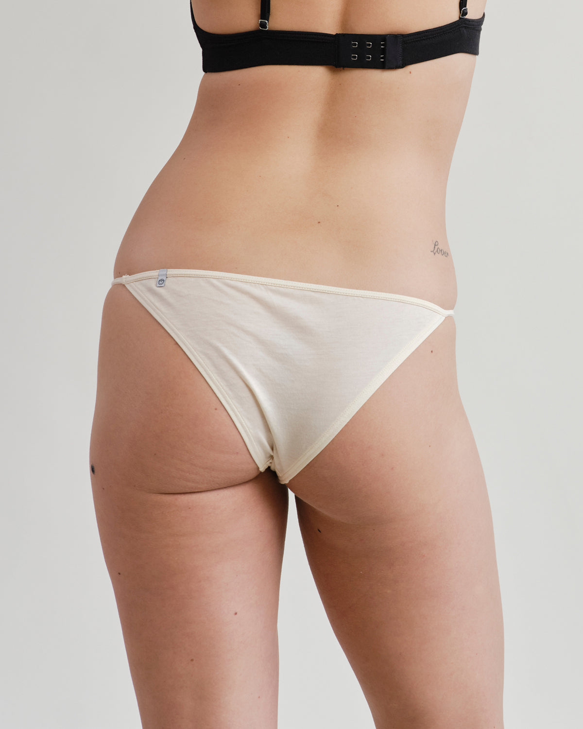 Low-rise String Bikini - Greige
