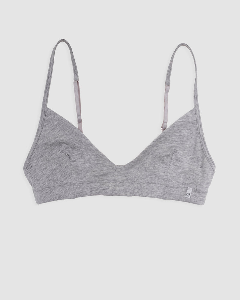triangle bra - Heather