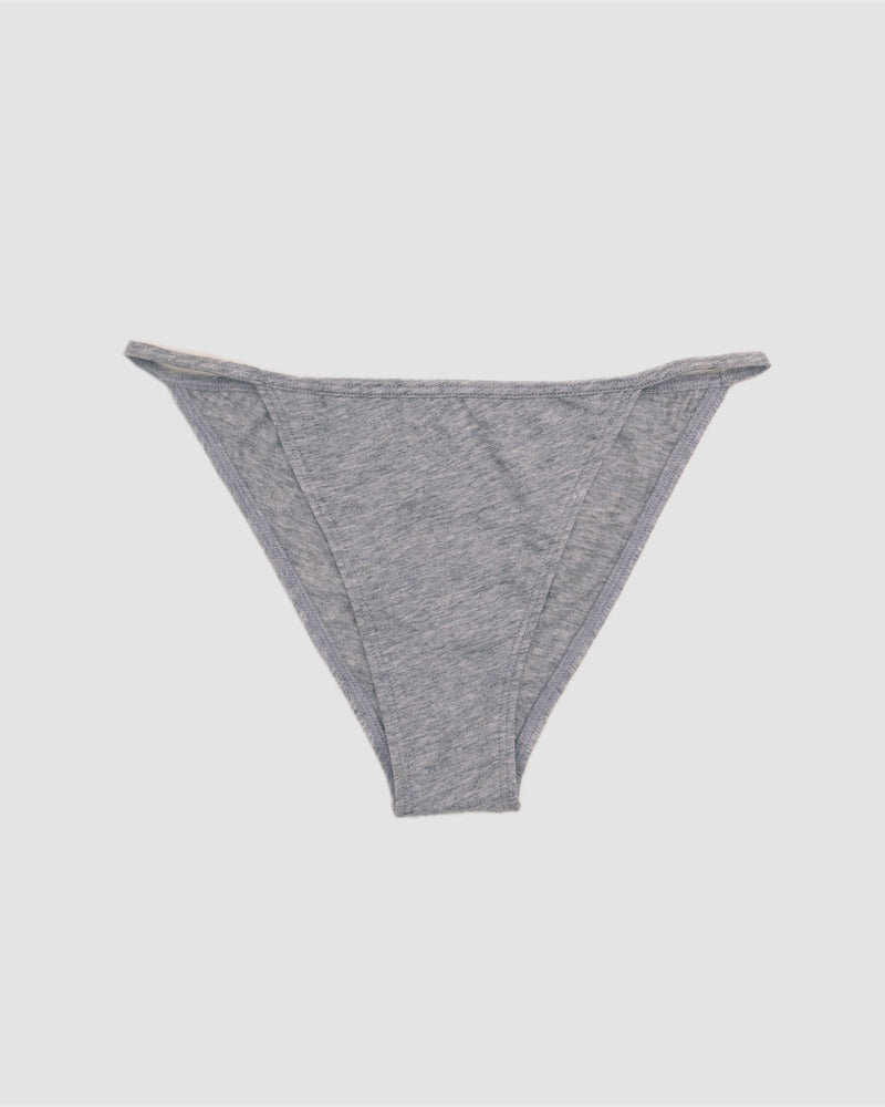 Low-rise String Bikini - Heather