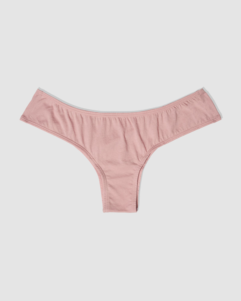 2PCS 100% Organic Cotton Comfy Pink and Brown Ladies Hipster Panties With  Cute Bow Cotton Women's Underwear Handmade Lingerie Bridal Gift 