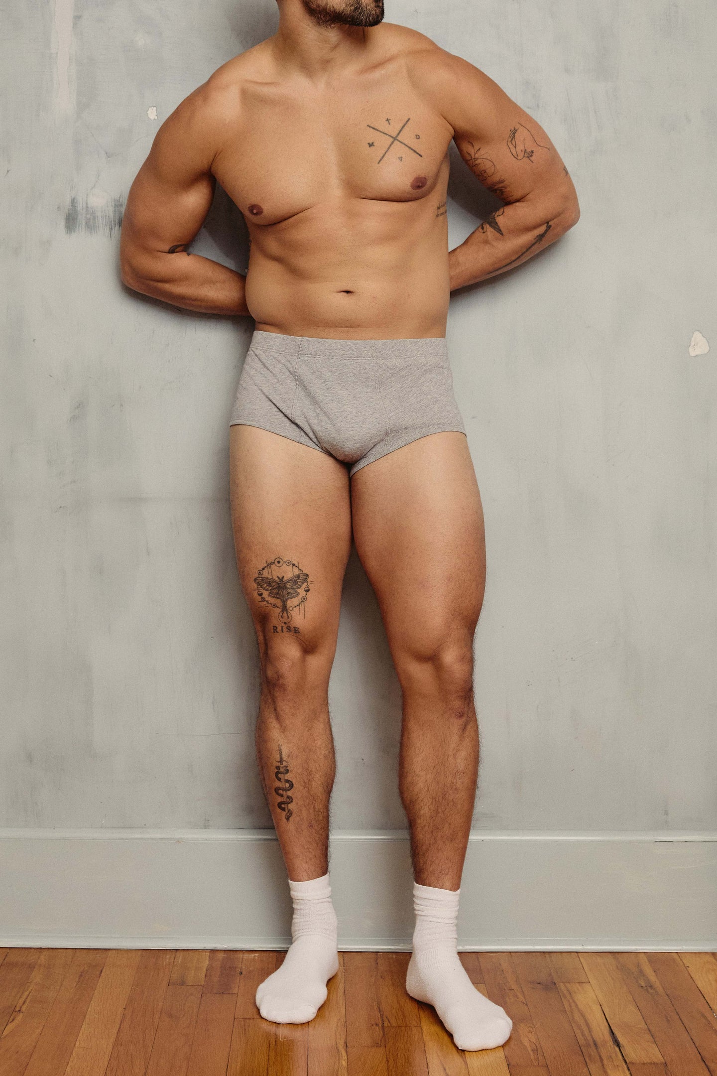 Men's Brief - Heather