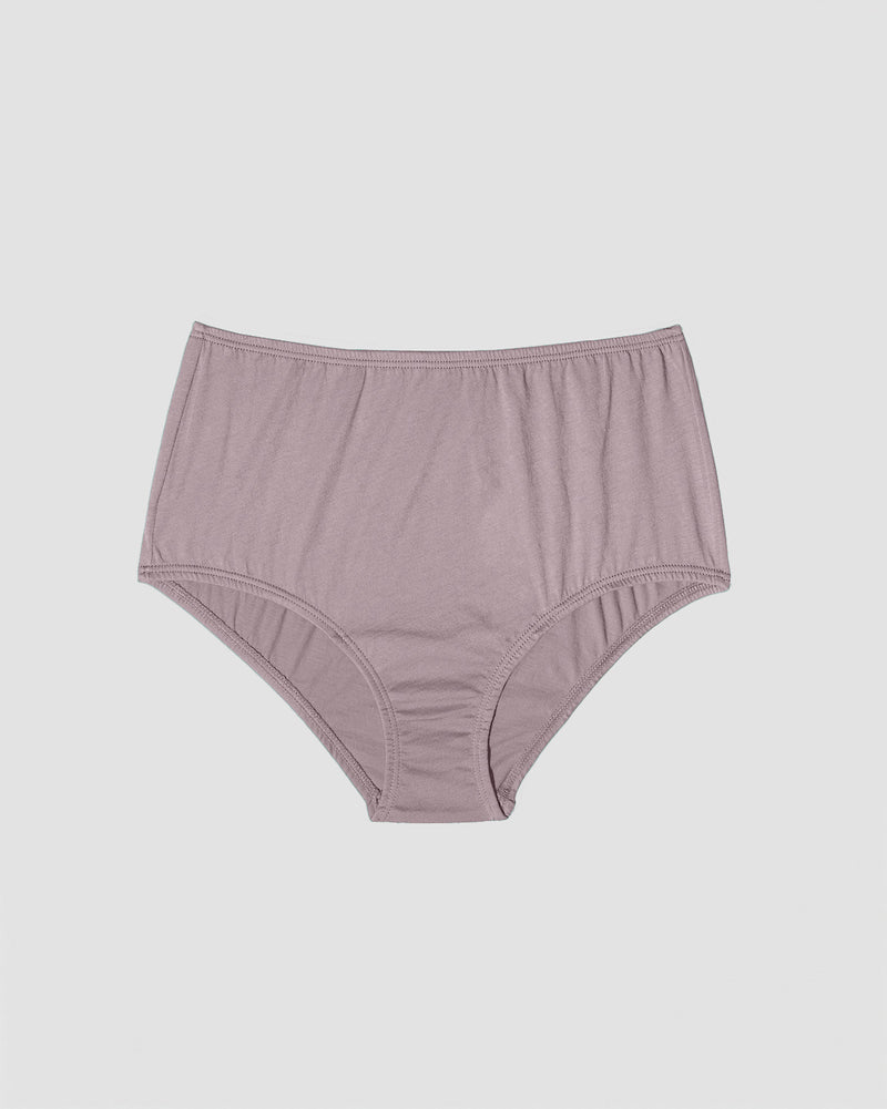 Mid-Rise Brief Full Coverage - Dusty Mauve