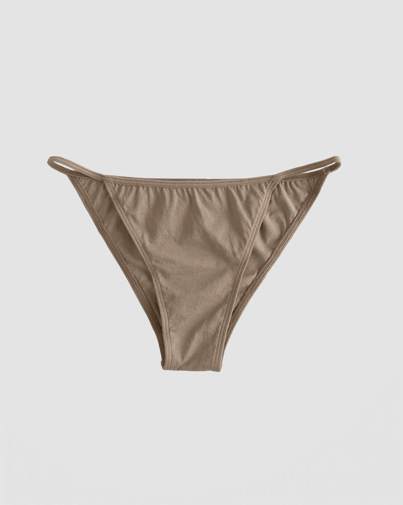 Low-rise String Bikini - Smoke