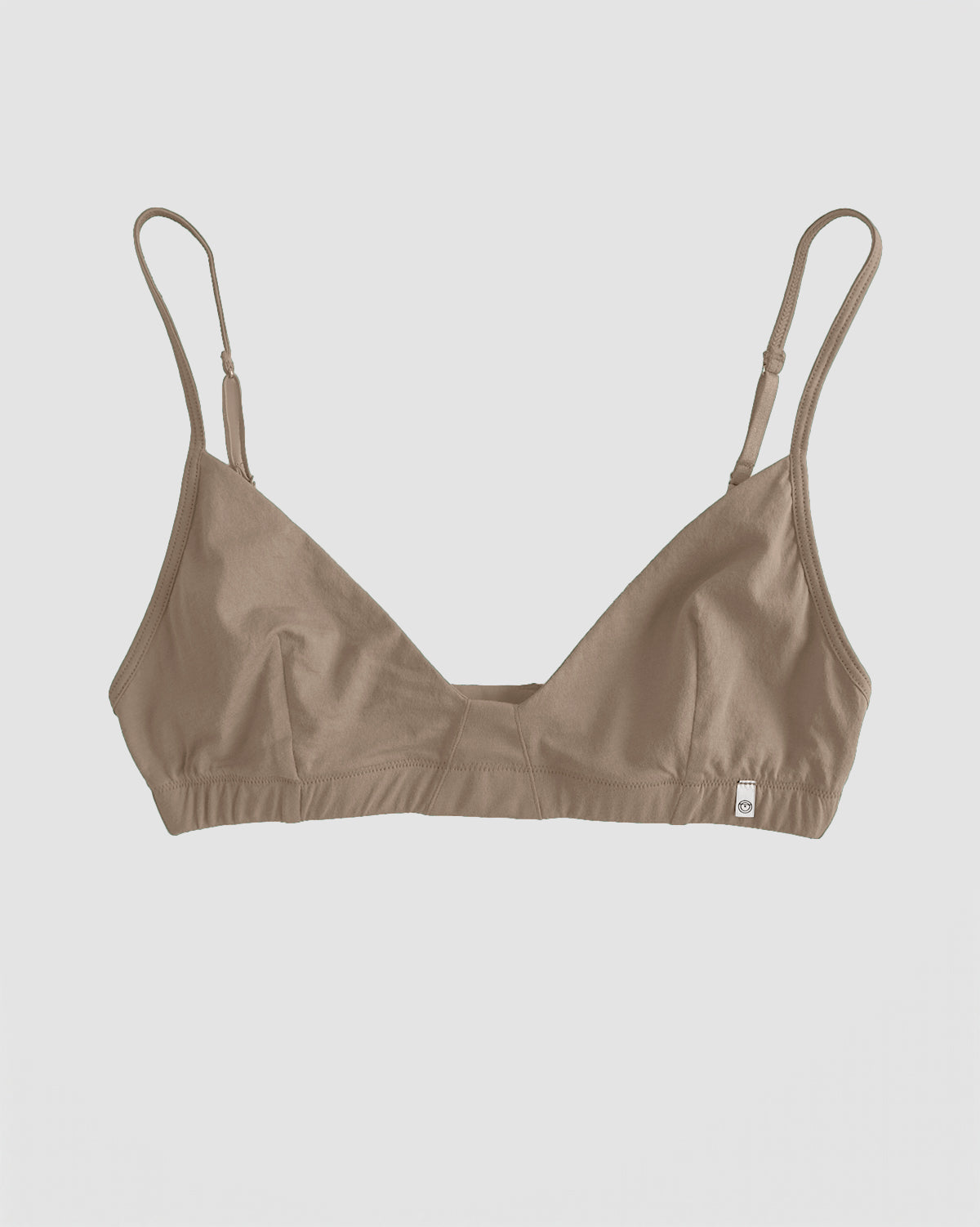 triangle bra - smoke