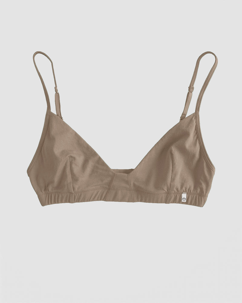 triangle bra - smoke