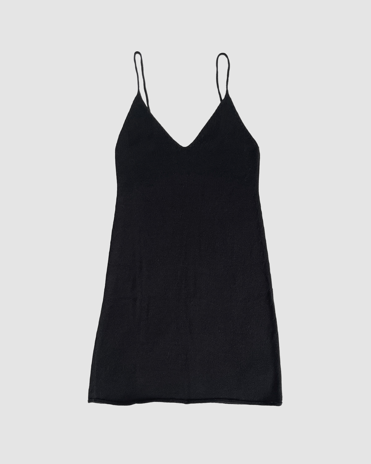 ODDO Knit Mini Dress Front in Midnight