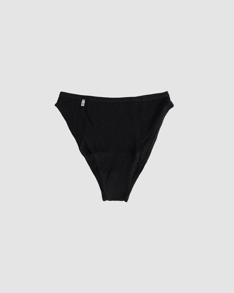 Knit Swim Brief - Midnight