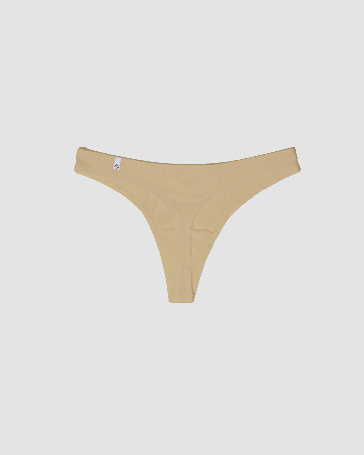 Cotton Thong - Creme Size XXXL