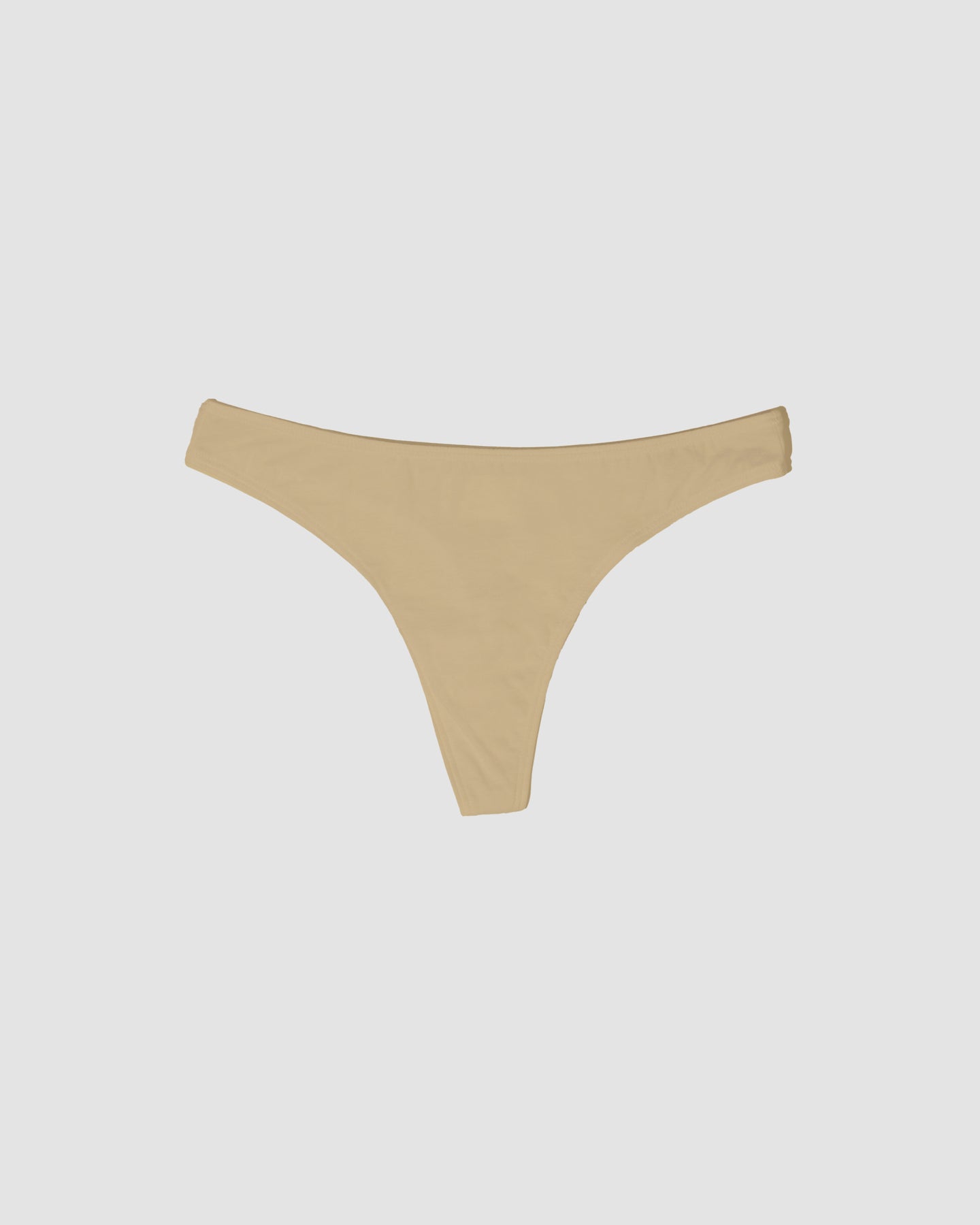Cotton Thong - Creme Size XXXL