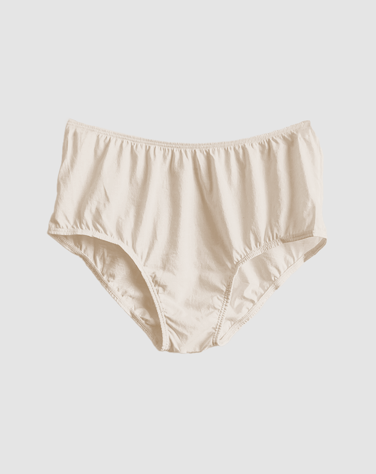 mid-rise full coverage brief in greige