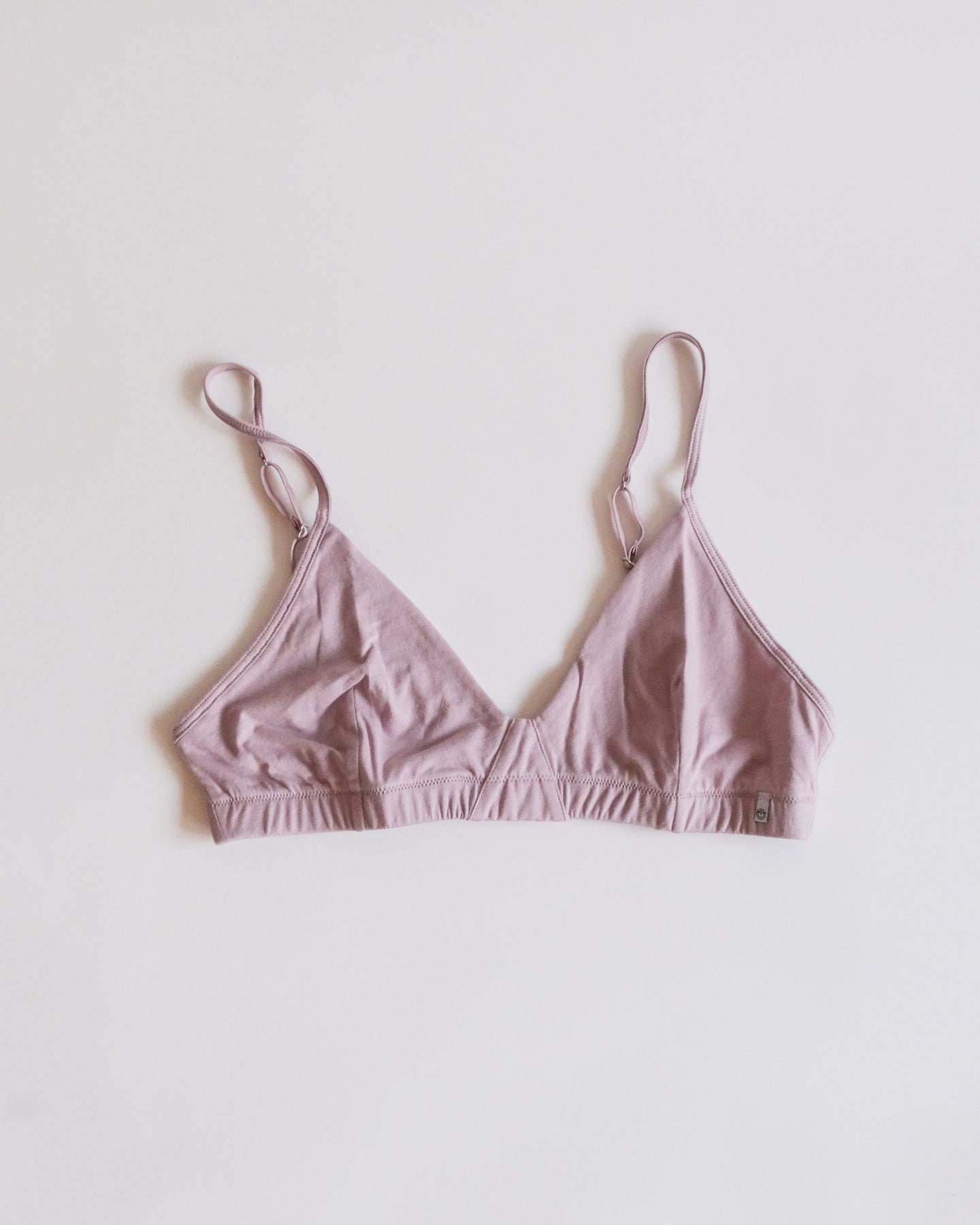 triangle bra - Dusty Mauve