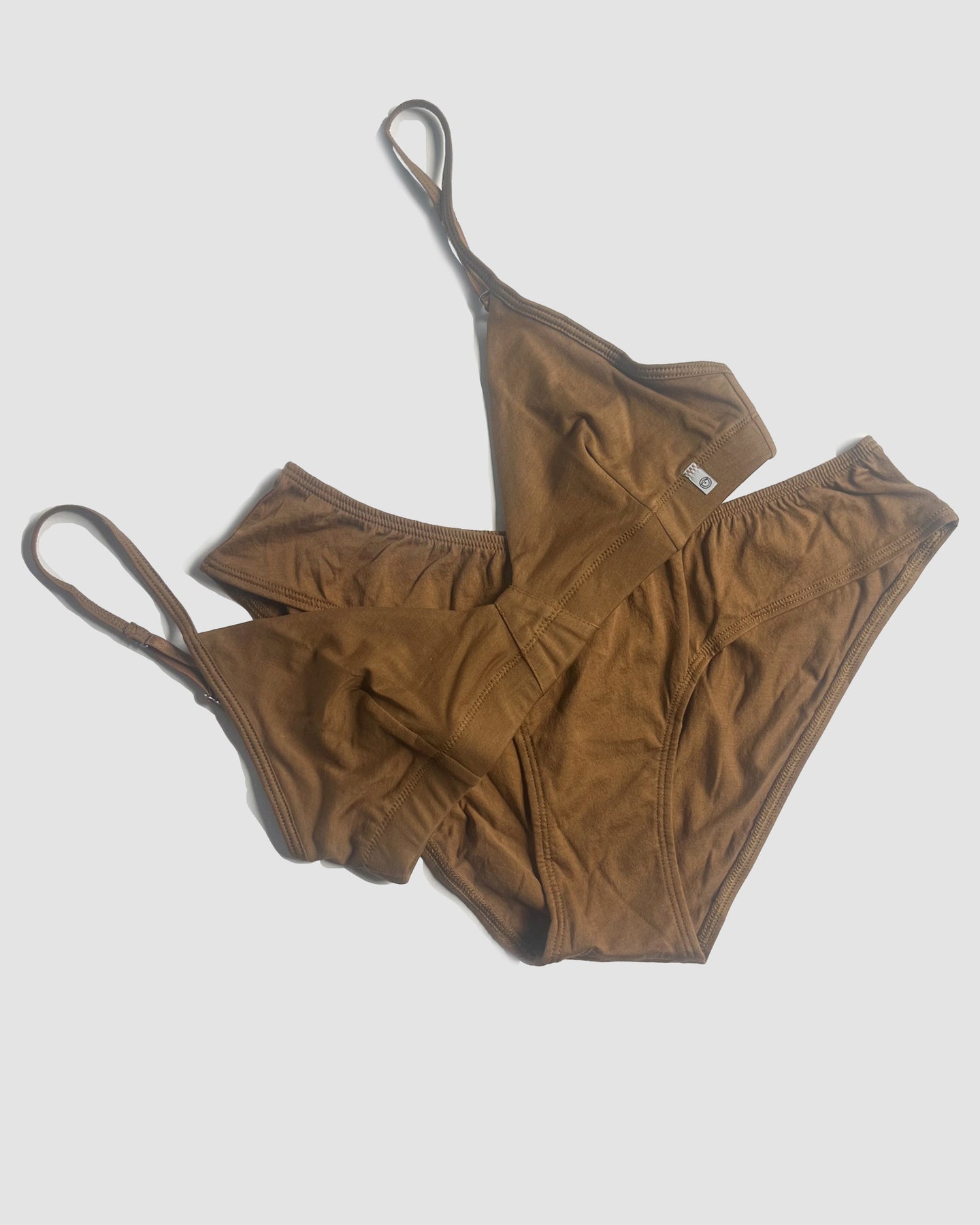 triangle bra - Camel