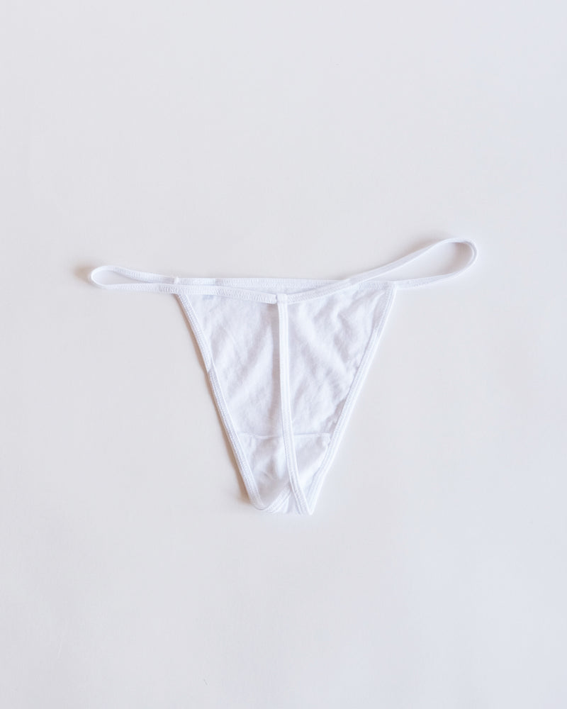 T-string Thong - Chalk