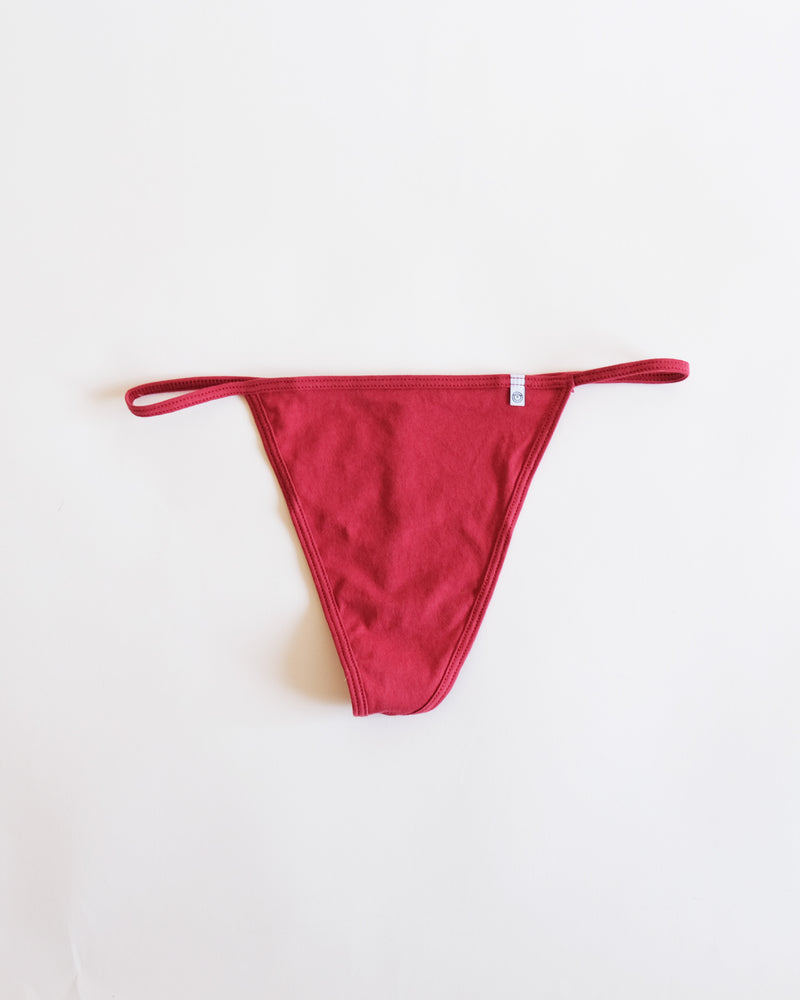 T-string Thong - Crimson