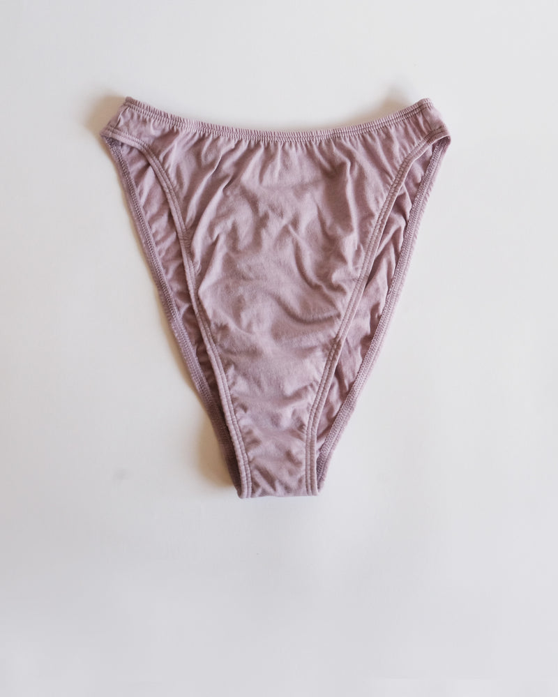 High-waisted French Cut - Dusty Mauve