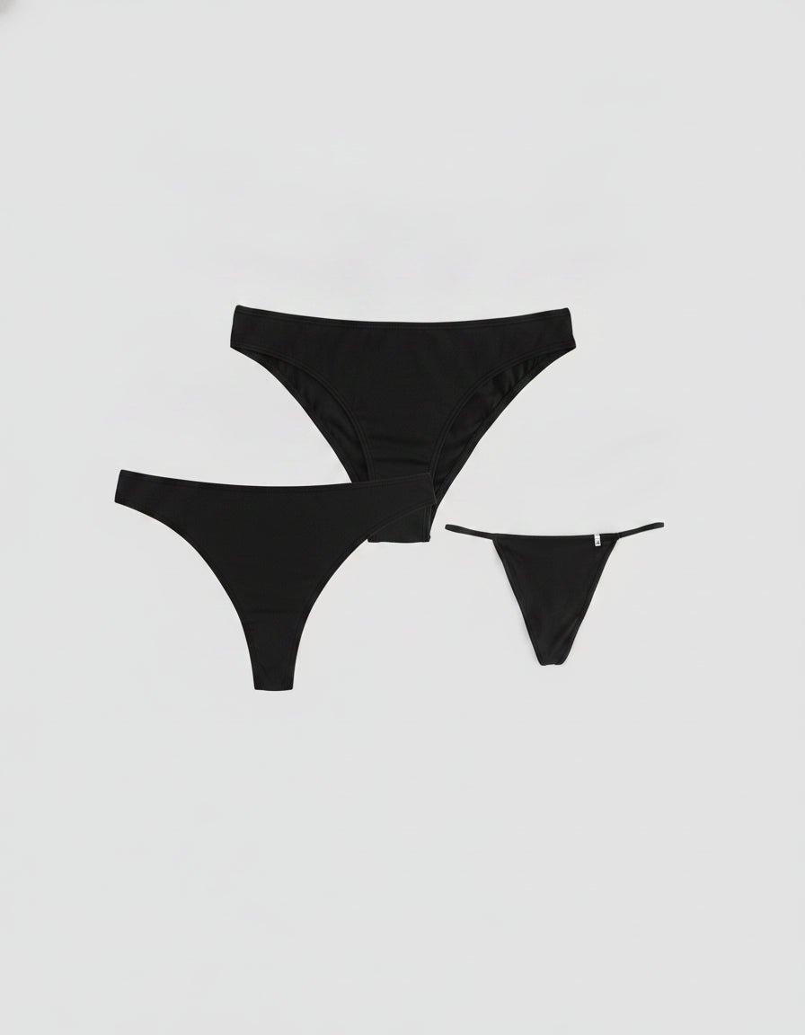 Cheeky 3-Pack - Midnight