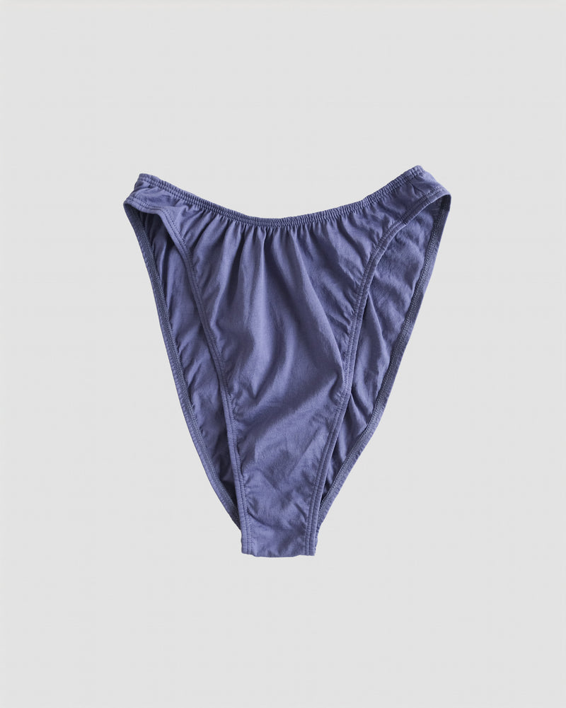 High-waisted French Cut - Fog