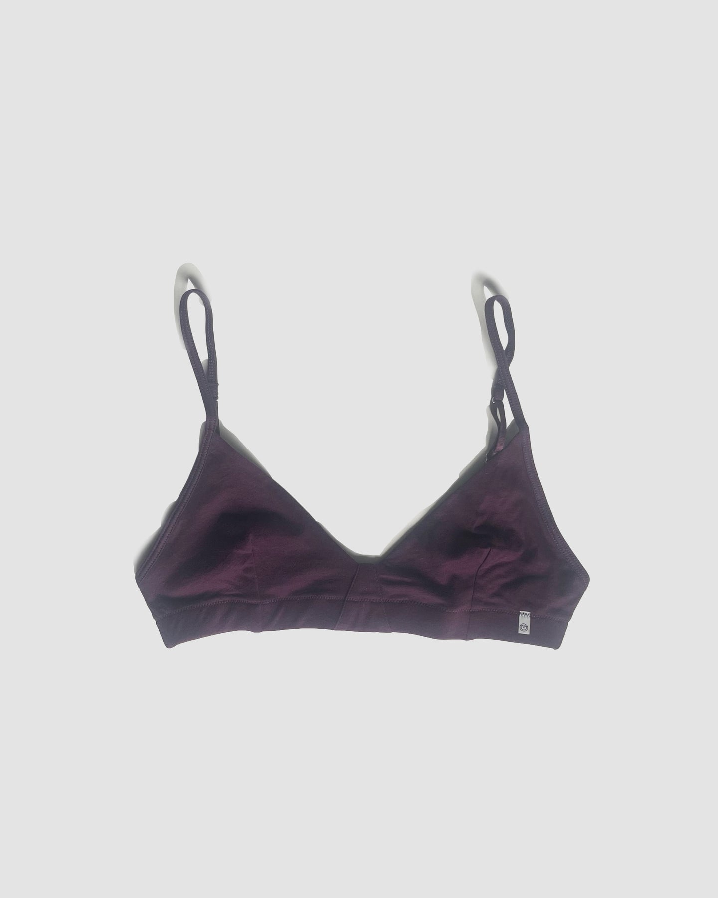 triangle bra - Garnet