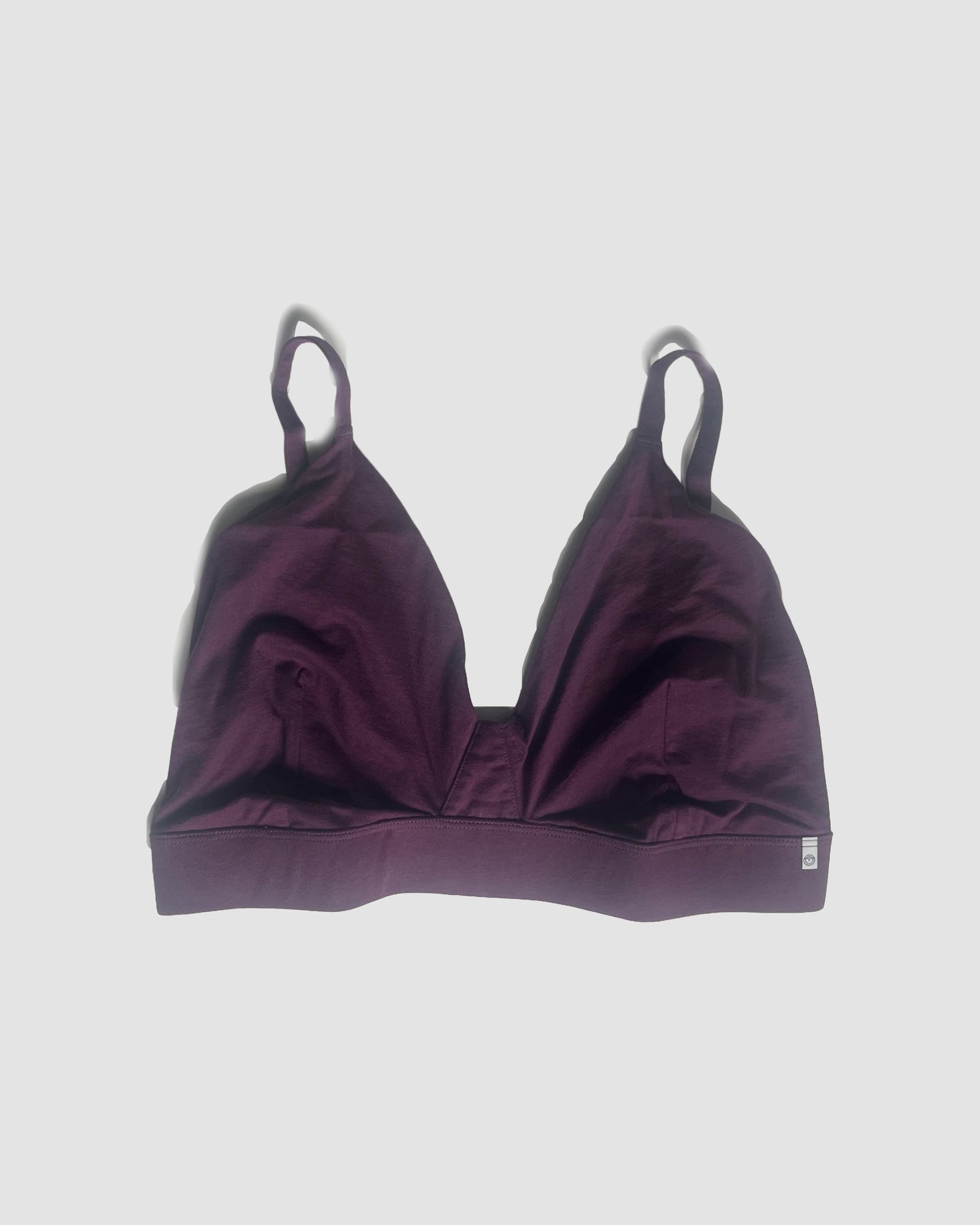 triangle bra - Garnet