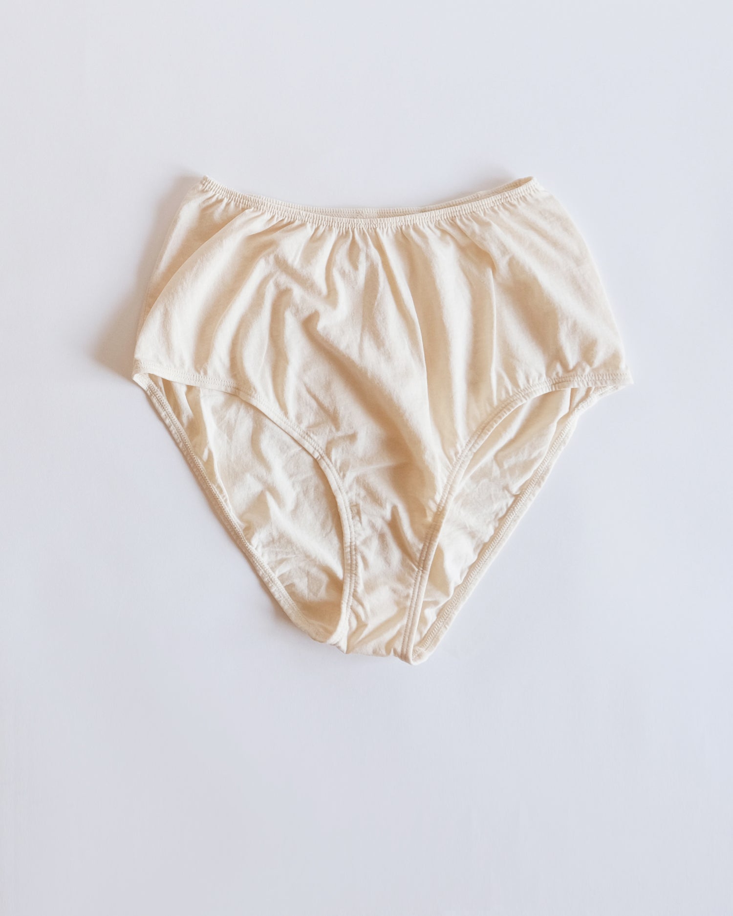 High-waisted Brief - Greige