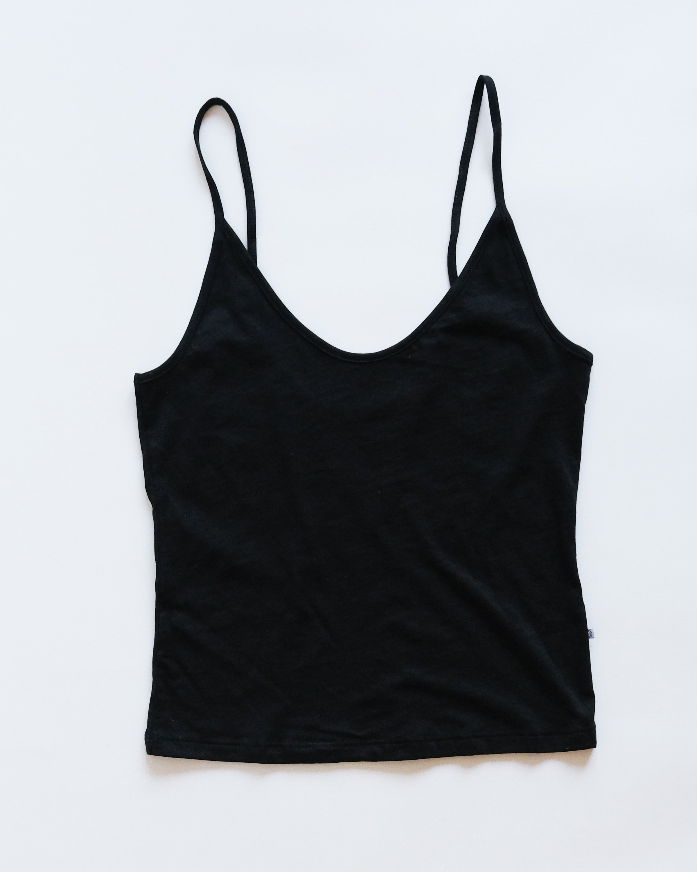 cami BLACK DESIGN  葉月 ① 141265_Black_Side_Slit_Cami_-