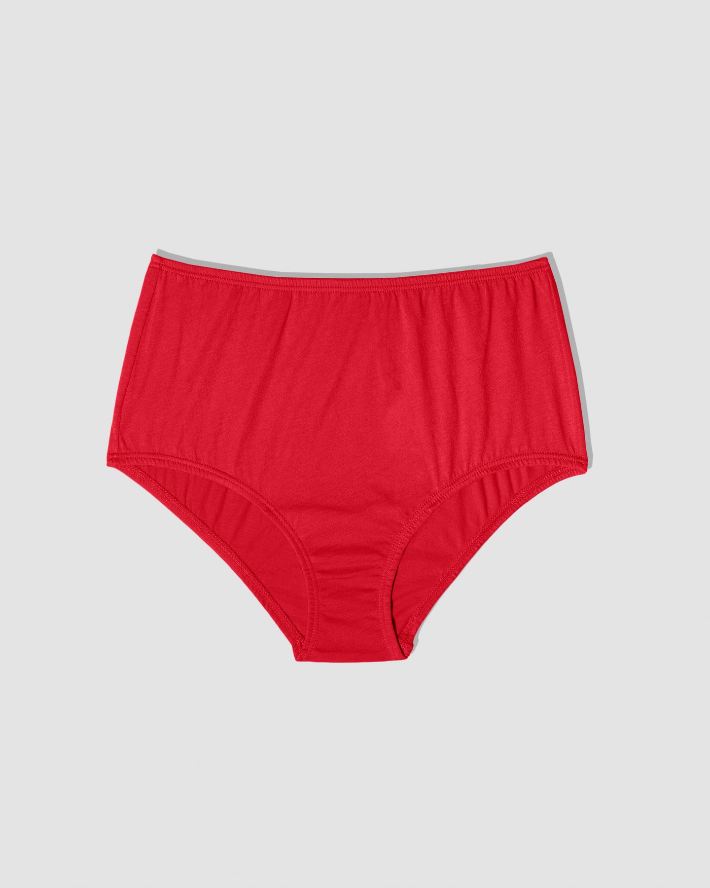 Honeycomb Design Elastic Abdomen High Waist Women Boxer Pants Cotton  Underwear