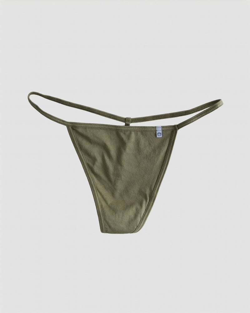 T-string Thong - Olive
